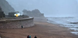 Amended timetable for South Western Railway due to Storm Ciarán