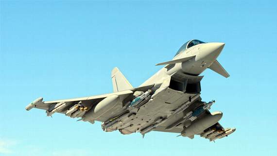 RAF Typhoon set to soar over Dartmouth today
