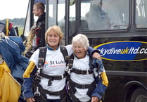 Sylvia drops in for her 80th birthday!