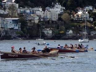 Rowers enjoy good contest at the regatta