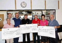 Palladium Golf Day raises £3,000 at Bigbury Golf Club
