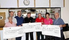 Palladium Golf Day raises £3,000 at Bigbury Golf Club