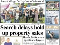 This week's Kingsbridge & Salcombe Gazette front page