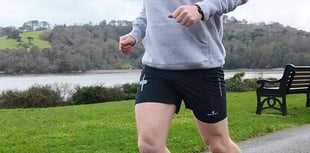 Marine Baz looking for local support on epic 63-mile-a-day coast path run