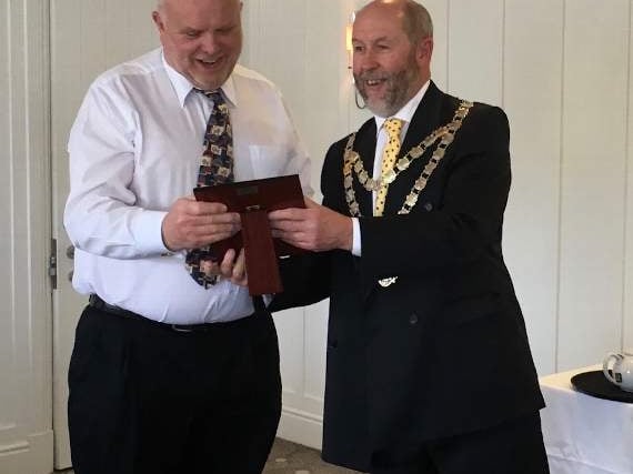Salcombe's civic service and lunch honours town's volunteers