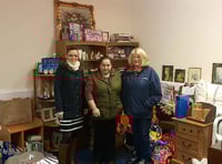 Dartmouth Community Shop opens but has to say a sad goodbye to a founding volunteer