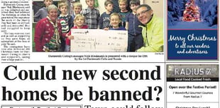 This week's Dartmouth Chronicle front page