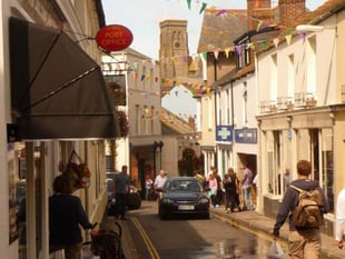 Confusion in Salcombe as Church Street and Market Street closed to traffic