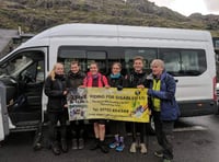 Erme Valley volunteers complete mountain climbing challenge