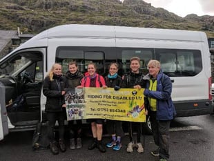 Erme Valley volunteers complete mountain climbing challenge