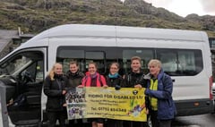 Erme Valley volunteers complete mountain climbing challenge