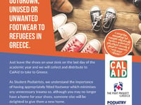 University student launches footwear donation campaign