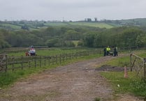 VIDEO: Devon Air Ambulance airlifts biker to hospital