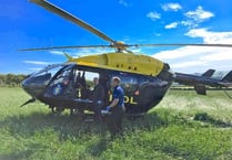 Police helicopter finds and airlifts missing woman from Kingston
