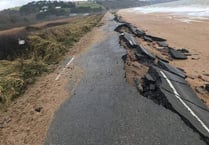 The clean up is underway at Slapton Line but drop-in session is postponed