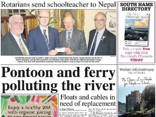 This week's Chronicle front page