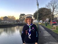 13-year-old selected to represent Devon at the World Scout Jamboree