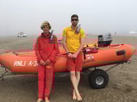 Lifeguard rescue boat's engine stolen