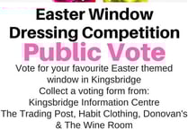 Vote for your favourite Easter window display and win shopping voucher