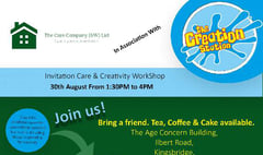 Home care company organises 'creativity workshop' for clients and community