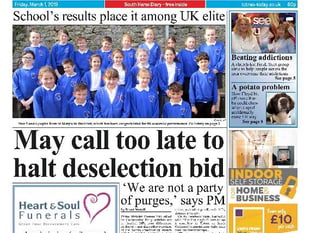 Making the headlines