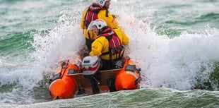 Multiple lifeboat crews called out to rescue pair caught short by tides