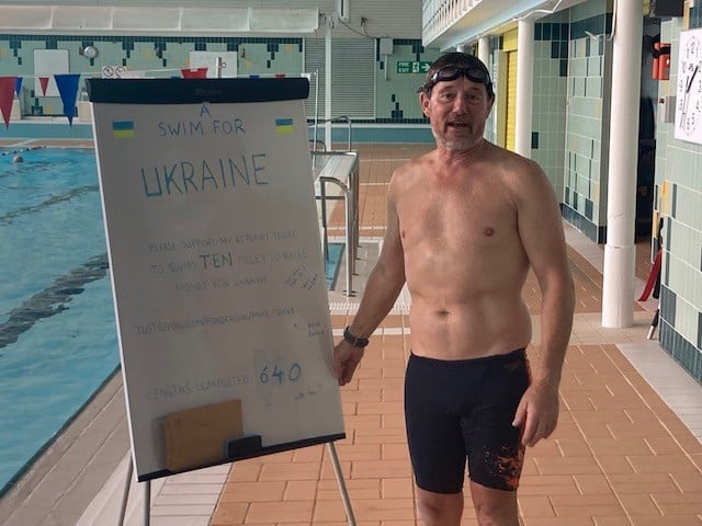Retired vet Mike Day