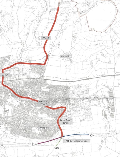 A route of the Tungsten Mine