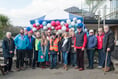 Walkers hit £10,000 target on day of charity walk. 