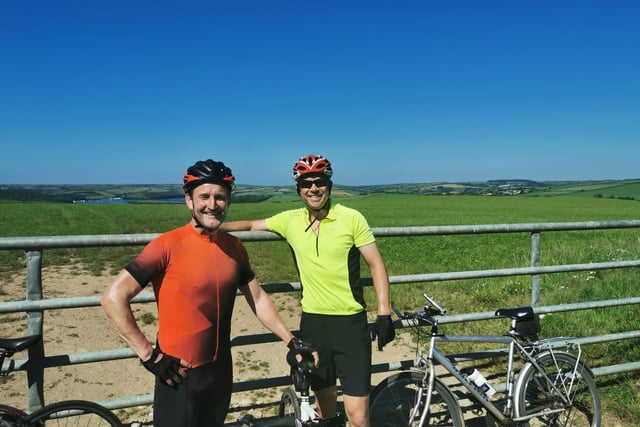 Duo plan to peddle to raise money for charity 