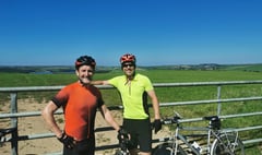 Duo plan to peddle to raise money for charity 