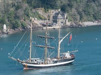 Pelican of London makes impressive visit to Dartmouth