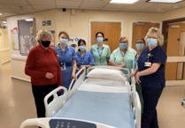 Pals group donate new hospital bed