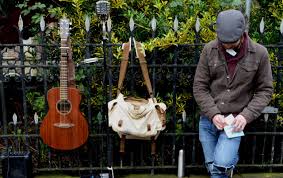 A busker