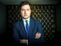 Totnes MP Anthony Mangnall speaks to the South Hams Society