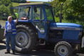 Man completes fundraising vintage tractor tour 