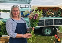 Flower farm blooms at Devon County Show