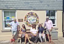 Kingsbridge Care Hub unveils plaque to accompany Community Mosaic 