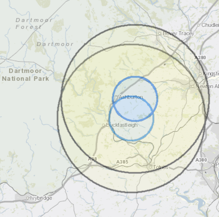 Bird flu zones