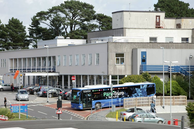 Royal Cornwall Hospital in Truro, Cornwall. (file photo)