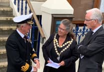 Proclamation to the King read to residents of Salcombe 
