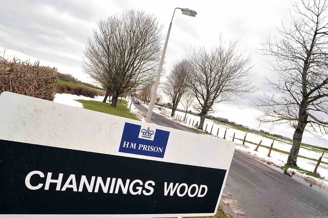 HMP Channings Wood, Denbury.  2021