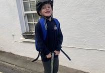 Sam hops to support Children in Need