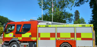 Fire crews rescue person from a car