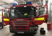 Workshop badly damaged by fire