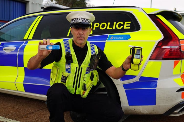 Devon & Cornwall Police launches its Lift Legend Christmas drink drive campaign today, with over 90 licenced premises set to offer soft drinks to those who give free lifts home to friends and family after a night out.
Picture: Police (December 2022)