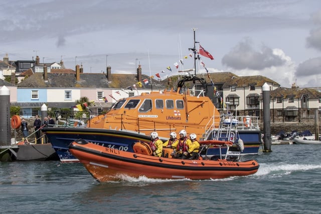 Salcombe RNLI rapid maritime rescues