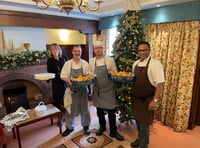 Christmas cream tea party