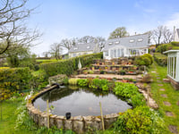 "Substantial" home with sea and country views comes with a fountain
