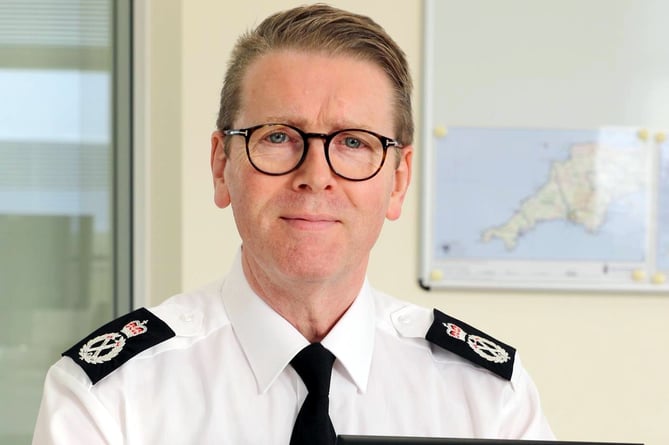 Chief Constable Will Kerr.Picture: Police